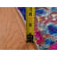 Tapis oriental noué à la main 5 pi 1 po x 7 pi bleu saphir en soie Sari E7463AB562FF455C9E4DBD714EF9A42C