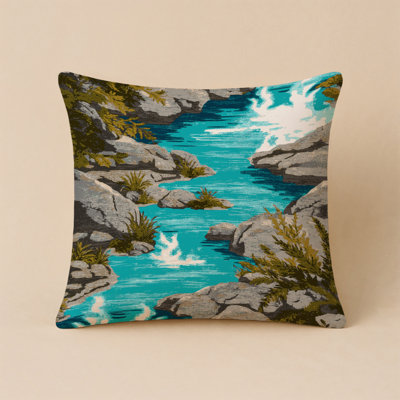Nature Indoor and Outdoor Throw Pillow