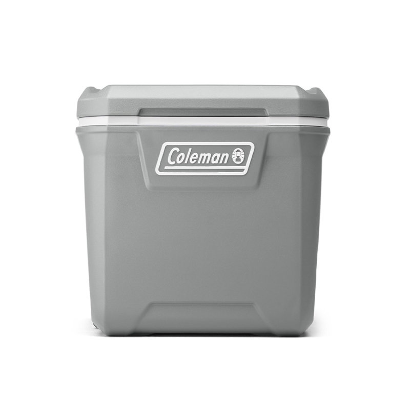 65QT Insulated Portable Rolling Cooler with Wheels, Rock Gray