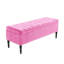 Paris Striped Ottoman Storage Bench - Upholstered Plush Velvet Shoes Bench with Black Turned Wooden Legs-1779234556-1779234506