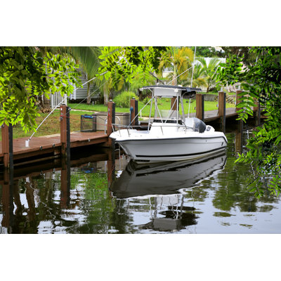 " Boat At Dock " by Jokerpro
