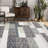 Randolph Geometric Machine Washable Area Rug with Rubber Backing for Living Room Plaid Non-Slip Rug Modern Indoor Carpet Non-Shedding Rug for Bedroom Dining Room Hallway Kitchen Office Playroom Nursery-1923624877