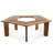Ardoin 5-Sided Tree Bench