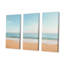 «Coastal Hush Dreaming Beach Sand III», ensemble d'art sur toile-107733991-107733992