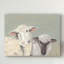 « doux agneaues i », peinture sur toile tendue-1348902983
