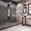 Reef Gray 3X12 Polished Pearl Terrazzo Tile