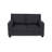 2 Piece Linen Blend Standard Living Room Set