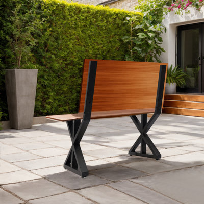Pieds de banc 16 pouces, pieds de banc 2 pièces, pieds de chaise en métal