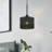 Arsdale 1 Light Black Mini Pendant