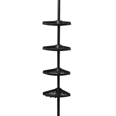 Racette Suction Stainless Steel Shower Caddy