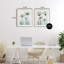 Ensemble de 2 impressions encadrées sous verre Luxury Of Creation Flowers, design par Albert Koetsier-1685949126-1685949128
