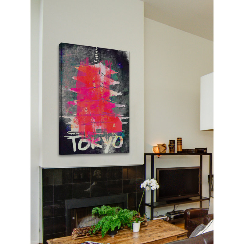 Tokyo - Wrapped Canvas Print, 152 cm H x 102 cm W x 4 cm D
