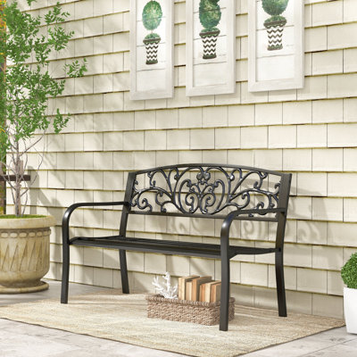 Banc d'extérieur, banc de jardin 50 po