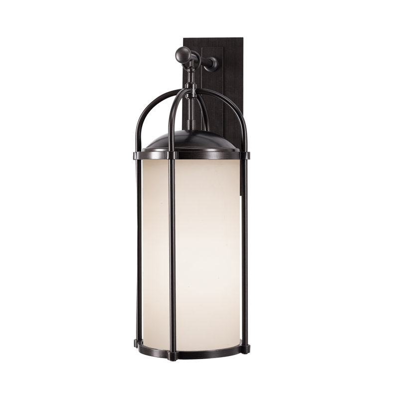 Lanterne moyenne Dakota de Génération Lighting , H 20,75 po x l 7,75 po / Espresso