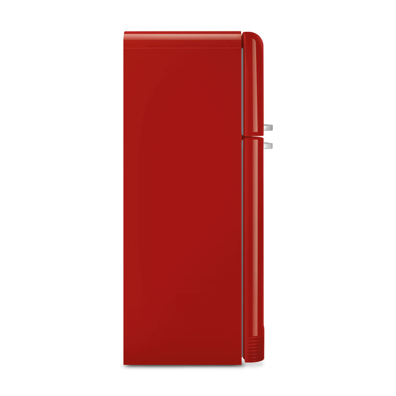 32" Smeg Fab Retro Refrigerator, Red, Right Handed