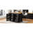 74.8" Kitchen Island with Extendable Dining Table-1375801088