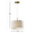 Finley 1 - Light Antique Brass Single Pendant
