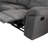Omie Manual Reclining Grey Sectional