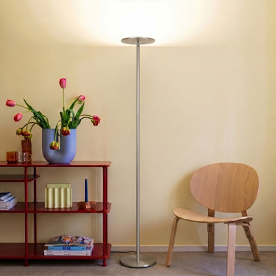 Sky Flux Industrial 63" Dimmable LED Floor Lamp with Adjustable Head