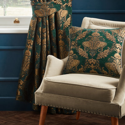 Shiraz Floral Damask Polyester Filled Cushion