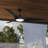 Gossamer 60'' Indoor Ceiling Fan with Light and Remote, Ceiling Fan with LED Light Kit, Modern 3-Blade Design, Quiet 6-Speed DC Motor - Matte Black-89481472-89481597