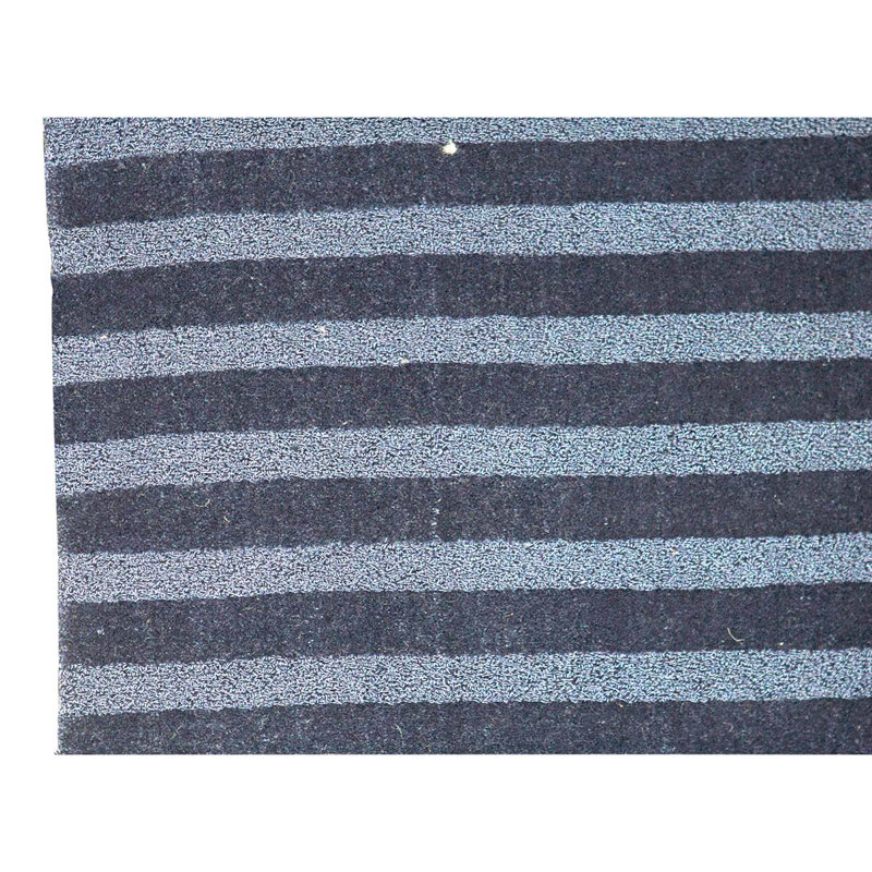 Hand Woven Wool Striped Area Rug