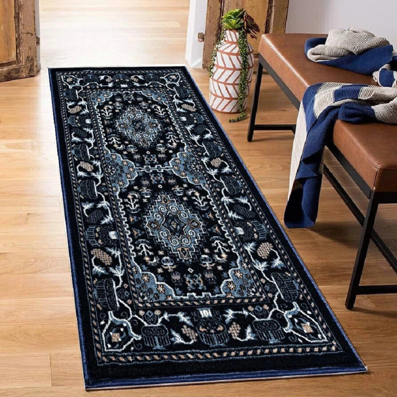 Solid Colour Indoor / Outdoor Area Rug, Rectangle 80 x 150 cm