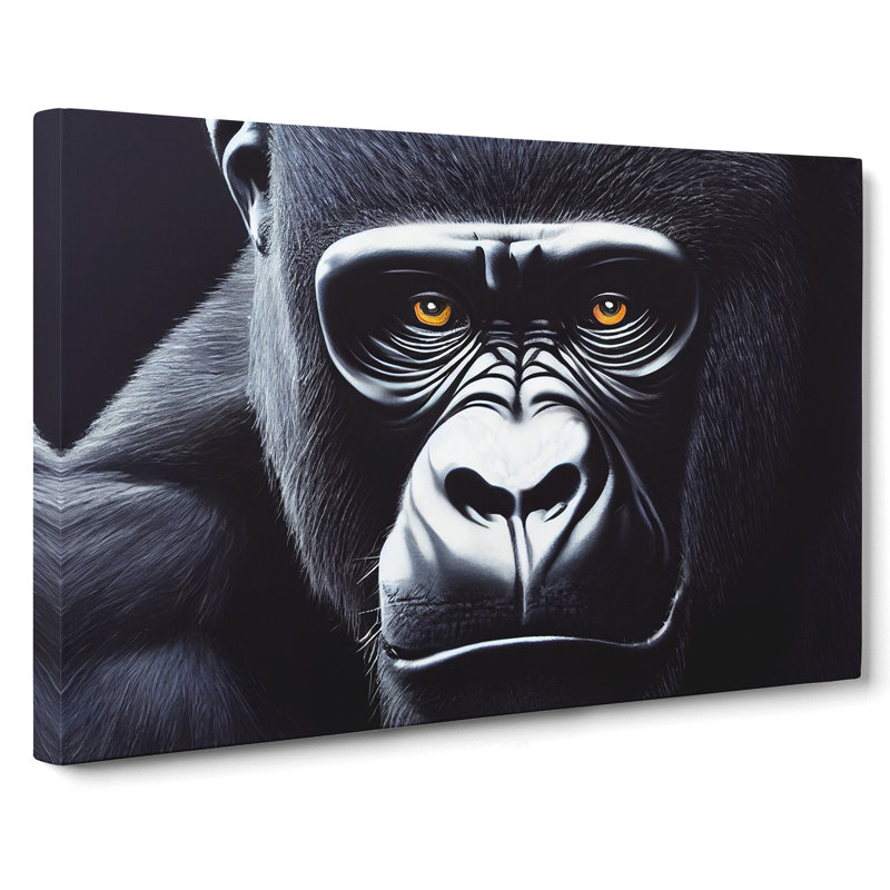 Supreme Gorilla - Wrapped Canvas, 50cm H x 76cm W x 3cm D