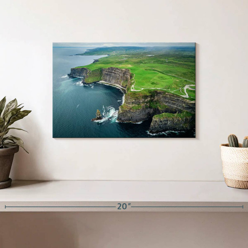 Lynelle, falaises de Moher, H 8 po x l 12 po