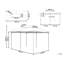 Usonia 4m x 3m Steel Patio Gazebo-1113418494