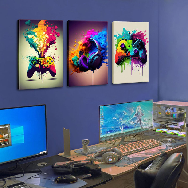 3 Piece Wrapped Canvas Print
