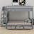Wood Bunk Bed With Storage Staircase, Bedside Table, And 3 Drawers-1161660532