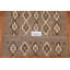 Tapis géométrique brun Kilim 5 x 6