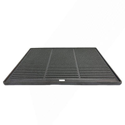 18" x 14" Square Cast Iron Reversible Grill & Griddle Pan