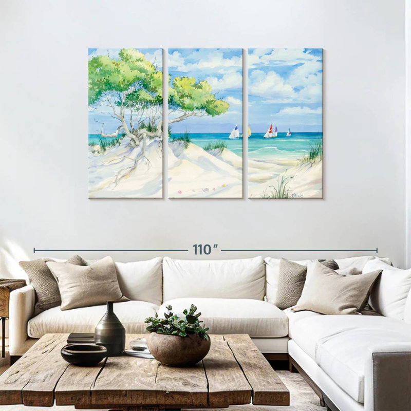 Gillard Seagrove Beach, H 48 po x l 74 po