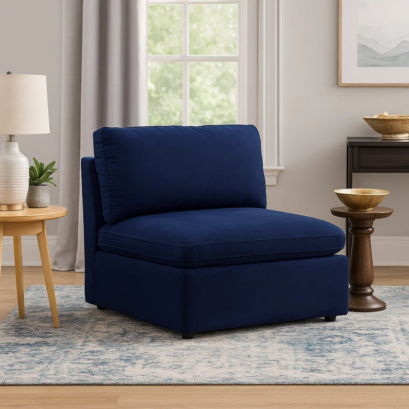 Fauteuil de chambre de 38 po Del Mar