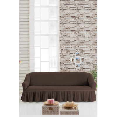 Housse pour canapé à coussins en T