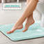 Ultra-soft, absorbent viscoelastic foam mat with non-slip backing-273691258