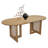 Clee 67" Oval Dining Table-13040807