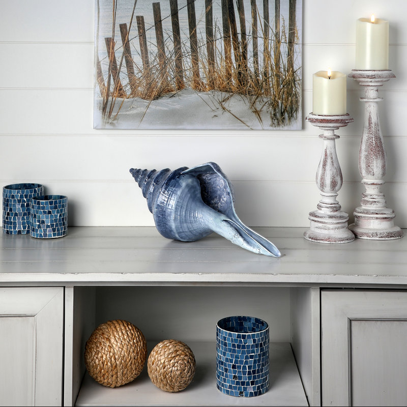 19" Resin Conch Shell