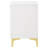 Paulk 2-drawer Nightstand White-398696426