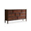 Buffet décoratif brun en bois massif-146492271