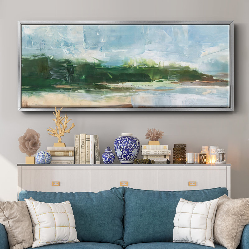 Tropical Shore II - toile encadrée