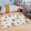 Luxurious Area Rug (2.6 x 4.6 Feet), 100% Polyester, 740 g/m² | Soft Velvet Fabric, Non-Slip Felt Dot Underside, Laminated Sponge for Comfort | Antibacterial, Machine Washable at 30°C | Elegant Home Décor-732423203