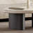 Simple shaped microcrystalline stone coffee table