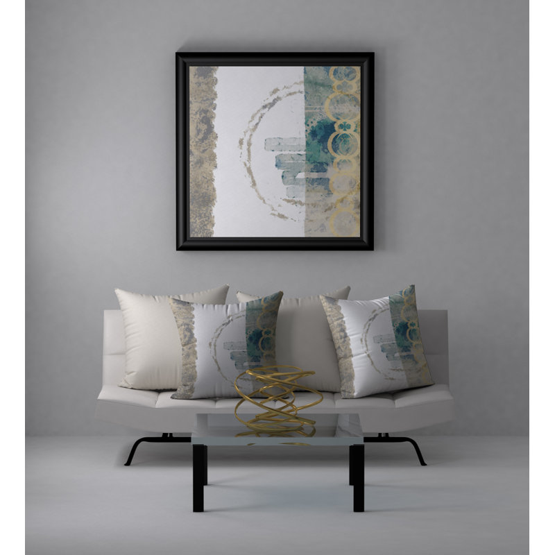 Housse de coussin carrée/insert, 18 po x 18 po