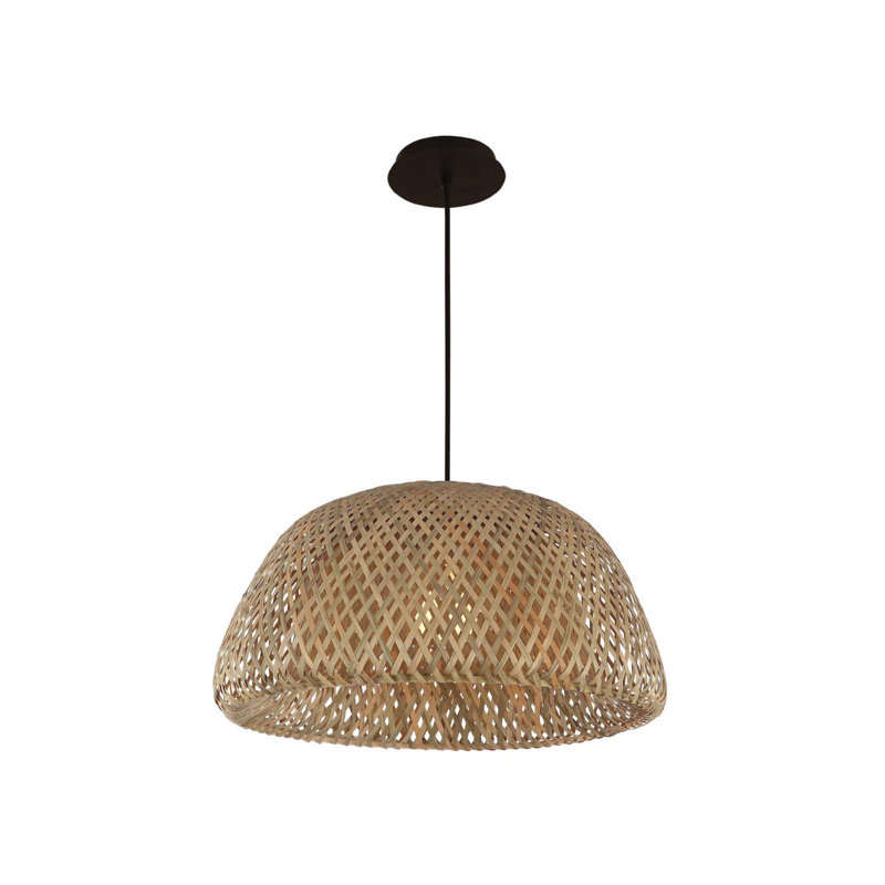 Luminaire suspendu en osier Alisson