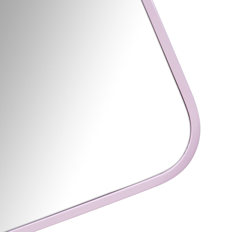 Trinity Metal Mirror, Pink