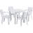 Ebern Designs Waconia 4 Seat Patio Table-410379905