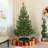 Ciusko 6ft Sparse Cedar Artificial Christmas Tree with Tips & Hinged Design